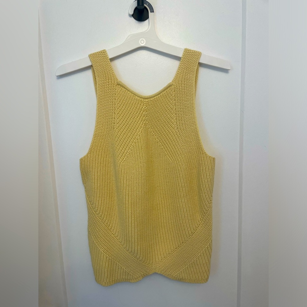 Express Yellow Knit Top